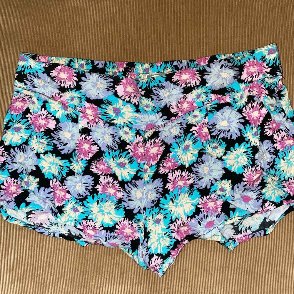 Floral summer shorts